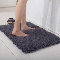 Soft Microfiber Non-Slip Bath Mats for Bathroom Bathtub Shower Washable Absorbent Bath Rugs, Machine Washable - 31" x 20"