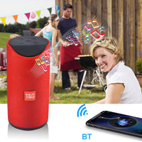 TG Bluetooth speaker Portable outdoor speaker wireless mini sound column 3D 10W stereo music surround sound support FM TFCard bass box