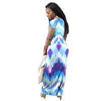 Casual Gradient Maxi Dress