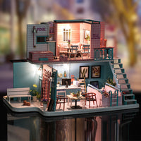 IIE CREATE 2019 New Toys for Kid DIY Wooden Miniature Doll House with Handmade Birthday Gift