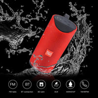 TG Bluetooth speaker Portable outdoor speaker wireless mini sound column 3D 10W stereo music surround sound support FM TFCard bass box