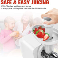 Koios B5100 Masticating Juicer with Reversible and Quiet Motor