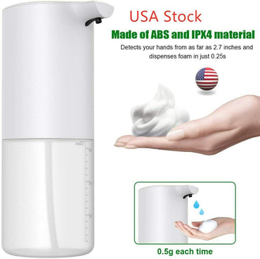 Automatic Sensor Soap Dispenser Touchless Liquid Soap Portable Rechargeable