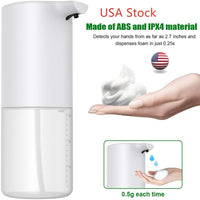 Automatic Sensor Soap Dispenser Touchless Liquid Soap Portable Rechargeable
