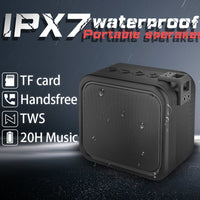Mini Bluetooth Speaker Portable 5W TWS Wireless Loudspeakers Better Bass 24-Hour Playtime surround Waterproof Outdoor Speakers Box