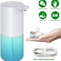 Automatic Sensor Soap Dispenser Touchless Liquid Soap Portable Rechargeable