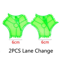 Railway Magical Glowing Flexible Track Car Toys Children Racing Bend Rail Track Led Electronic Flash Light Car DIY Toy Kids Gift