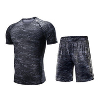 Men's Tracksuit Compression Sports Suit Gym Fitness Clothes Training Exercise Workout Tights Running Jogging Sport Wear