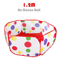 Ball Pool with Basket Children Toy Ocean Ball Pit Baby Playpen Tent Outdoor Toys for Children Ballenbak