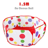 Ball Pool with Basket Children Toy Ocean Ball Pit Baby Playpen Tent Outdoor Toys for Children Ballenbak