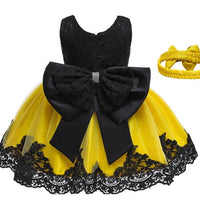 Girls First Birthday Dress for Newborn Baby Toddler Princess Carnival Dresses Kids Girl Party Prom Gown Vestidos Dress Girl