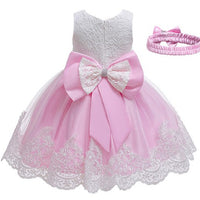 Girls First Birthday Dress for Newborn Baby Toddler Princess Carnival Dresses Kids Girl Party Prom Gown Vestidos Dress Girl