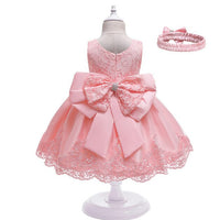 Girls First Birthday Dress for Newborn Baby Toddler Princess Carnival Dresses Kids Girl Party Prom Gown Vestidos Dress Girl