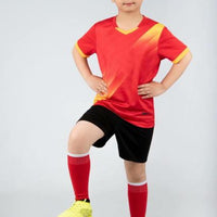 2020 Kids football Uniforms boys girl soccer Jerseys Custom child Soccer Jersey Set Sportswear t-shirt sports suit new style