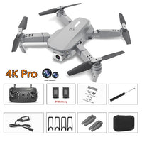 2020 New E88 Pro Rc Drone with wide-angle HD 4K 1080P Wifi Fpv Dual Camera Height Hold Foldable Quadcopter Mini Drone Gift Toys