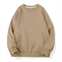 Aachoae Women Unisex Couple Hoodies Sweatshirt Fleece 100% Cotton Tracksuit Sweatshirt 2020 Winter Casual Loose Jumper Plus Size