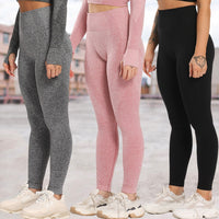 Women's Seamless Fitness Leggings Female High Waist Running Sports Leggings Sexy Sportswear Gym Yoga Sport Pants Active Wear