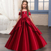 2021 Summer Flower Dress Pageant Kids Dresses For Girls Clothes Princess's Girls Dresses for Party and Wedding Prom 14  12 Year