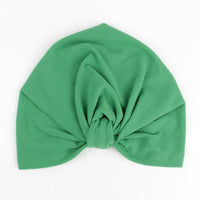 Nishine Baby Turban Hat with Bow Children Hats Cotton Blend Newborn Beanie Top Knot Caps Kids Headwear Photo Props Shower Gift