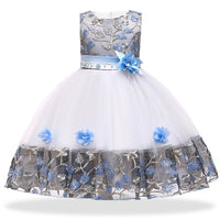 Children's Dresses Flower Girls Wedding Dress Kids Prom Dresses For Girls Elegant Baby Clothes Summer Princess Party Vestidos 8Y