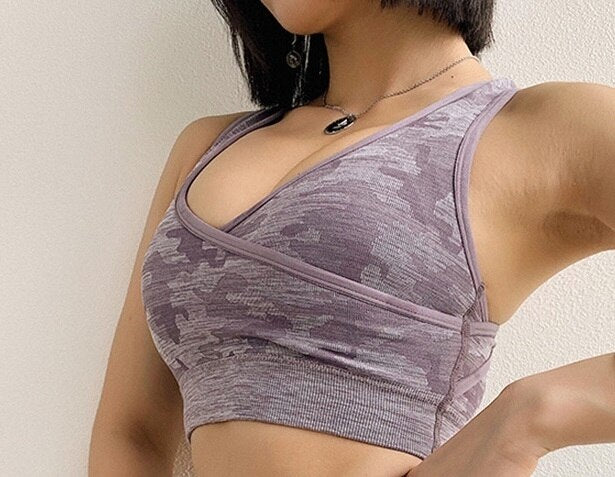 Women Seamless Push Up Sport set  Women's Sports Crop Top sport legging Wear Woman long sleeve Yoga Fitness Sexy Back Along Buy