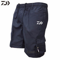 New Daiwa Thin Anti-sweat Fishing Shorts Men's Breathable Quick Dry Fishing Clothing Summer Solid Outdoor Sport Fishing Wear