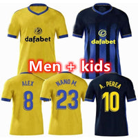 20 21 CADIZ CF 8 Alex Soccer Jersey 10 Perela 20 Carcelen 7 Salvi 16 Cala 12 Cala 12 Bodiger Jurado Football Kits de chemise