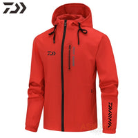 Daiwa Fishing Clothing UV Protection Fishing Jacket Men's Thin Breathable Fishing Clothes Gakamatsu Outdoor Sport Fishing Wear