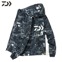 Daiwa Fishing Clothing UV Protection Fishing Jacket Men's Thin Breathable Fishing Clothes Gakamatsu Outdoor Sport Fishing Wear