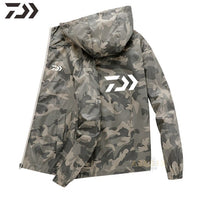 Daiwa Fishing Clothing UV Protection Fishing Jacket Men's Thin Breathable Fishing Clothes Gakamatsu Outdoor Sport Fishing Wear