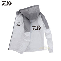 Daiwa Fishing Clothing UV Protection Fishing Jacket Men's Thin Breathable Fishing Clothes Gakamatsu Outdoor Sport Fishing Wear