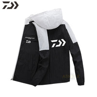 Daiwa Fishing Clothing UV Protection Fishing Jacket Men's Thin Breathable Fishing Clothes Gakamatsu Outdoor Sport Fishing Wear
