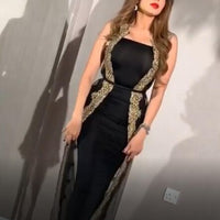 Two Piece Set Sexy Night Club Strapless Dress Women Slim Fit Sheath Perspective Mesh Split Shawl Bodycon Party Prom Vestidos