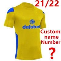 20 21 CADIZ CF 8 Alex Soccer Jersey 10 Perela 20 Carcelen 7 Salvi 16 Cala 12 Cala 12 Bodiger Jurado Football Kits de chemise